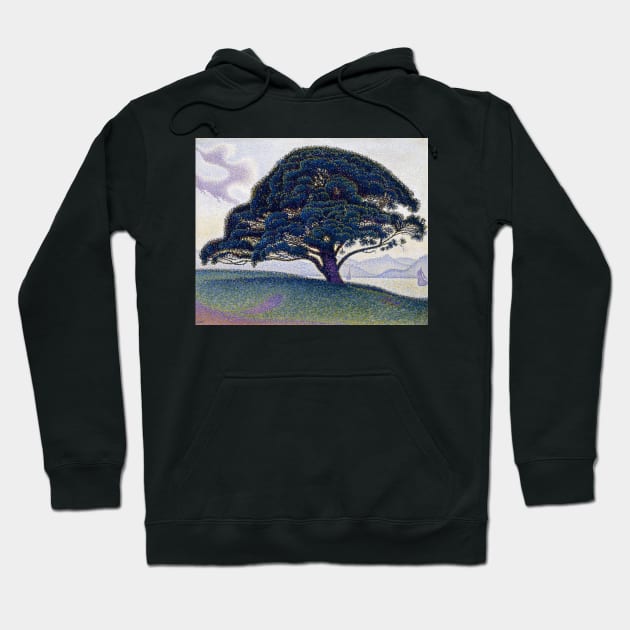 The Bonaventure Pine by Paul Signac Hoodie by Classic Art Stall